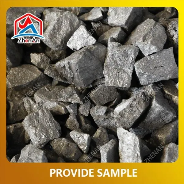 FeSi 75 % zlitina 5–10 cm bloki
